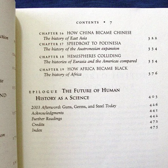 Book - Guns, Germs, and Steel: The Fates of Human Societies by Jared Diamond - Picture 4 of 10